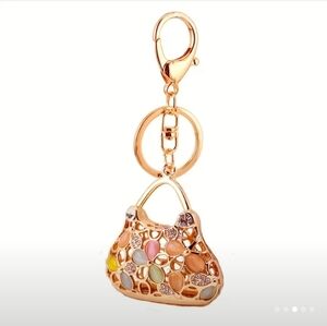 ✨3 FOR $28✨ 🆕️ PASTEL PURSE KEYCHAIN / HANDBAG CHARM